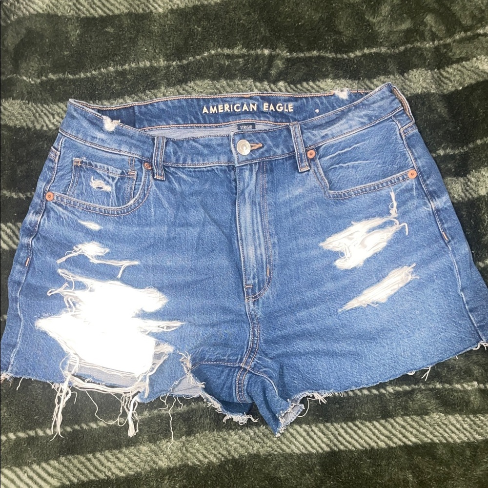 New no tag.. American Eagle Outfitters Ripped Blue Jean Shorts